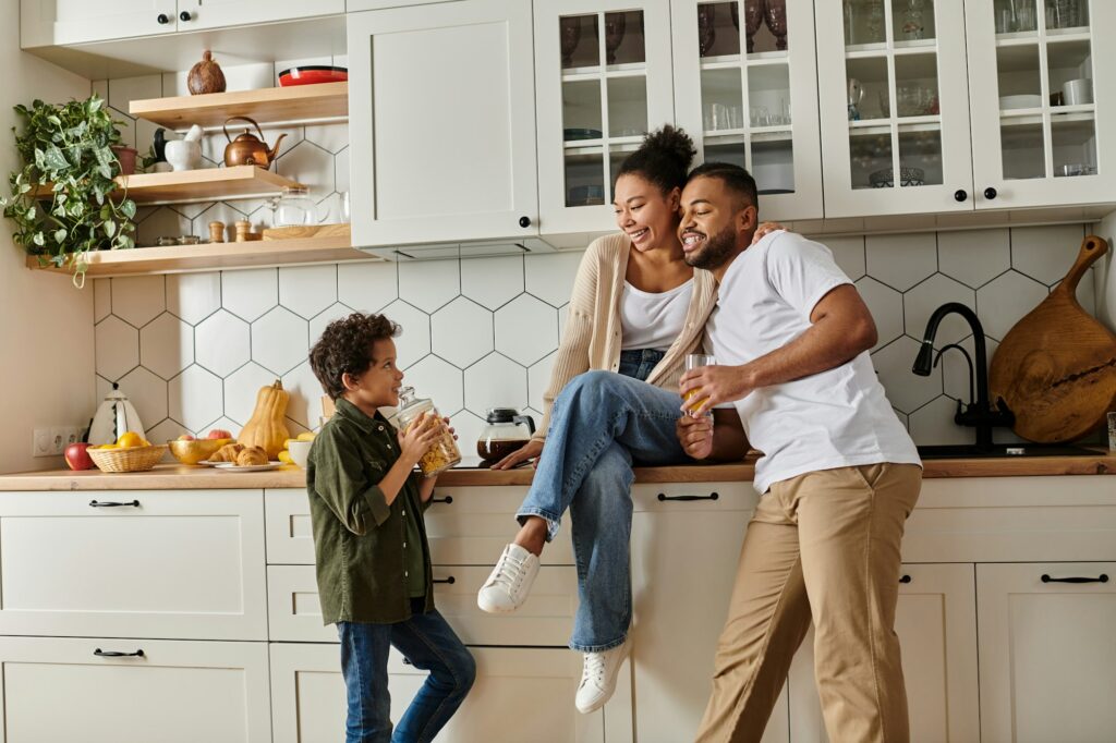 Family Bonding in the Kitchen