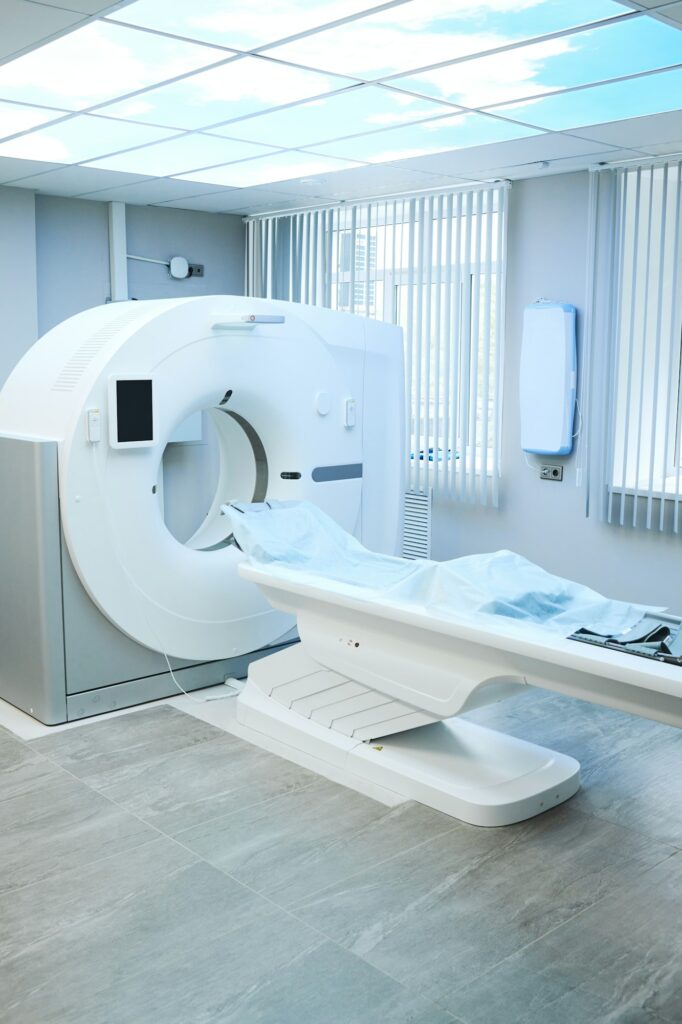 MRI scan in hospital